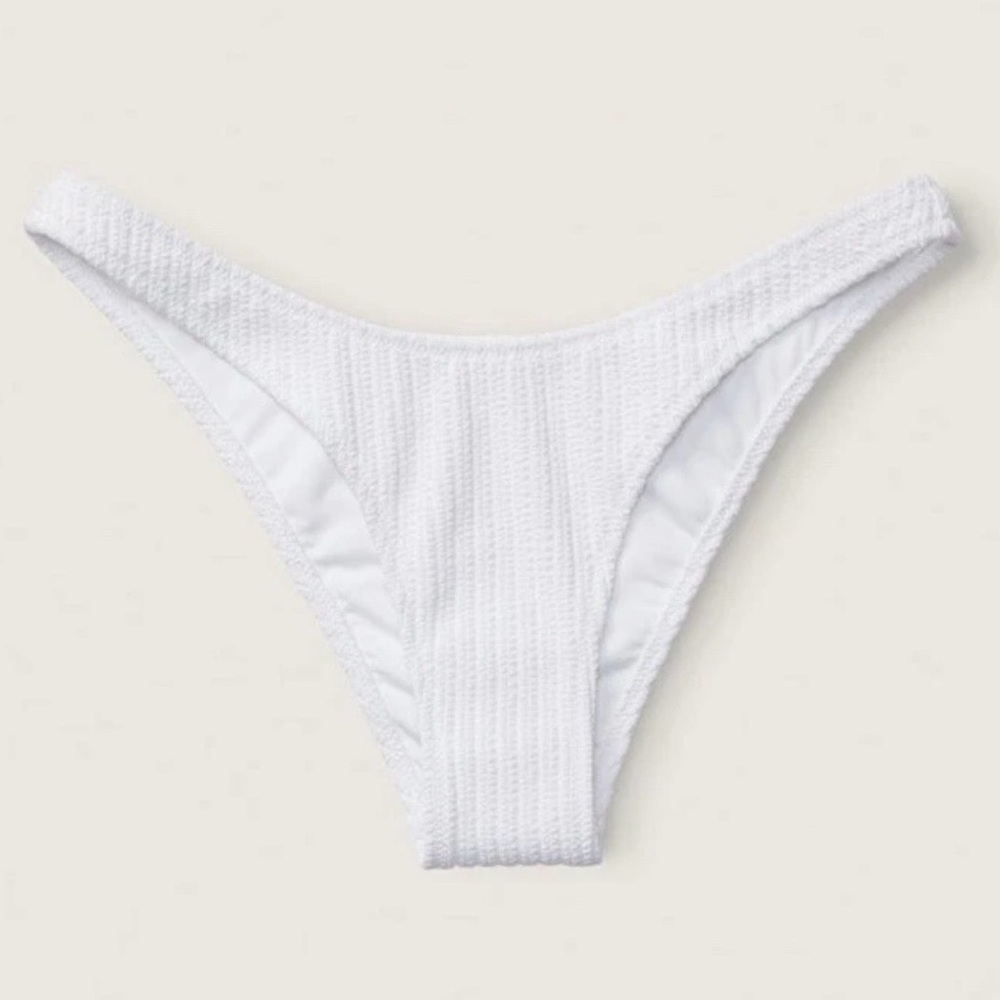 Victorias Secret PINK bikini bottoms white